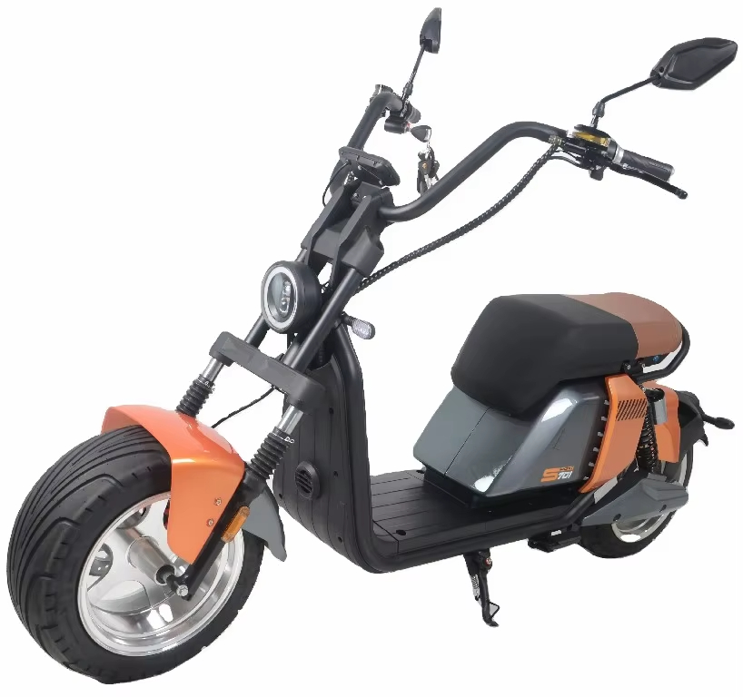 Electric Scooter Adults - Potente Scooter Eléctrico Estilo Harley para