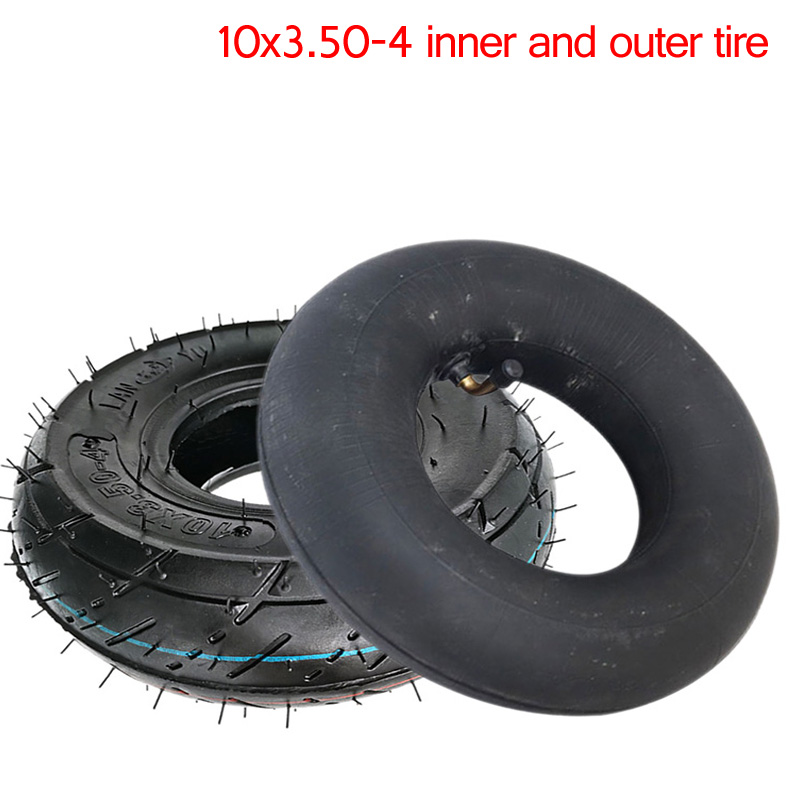 Scooter Tire - Neumático exterior de 10x3.50-4, con pared