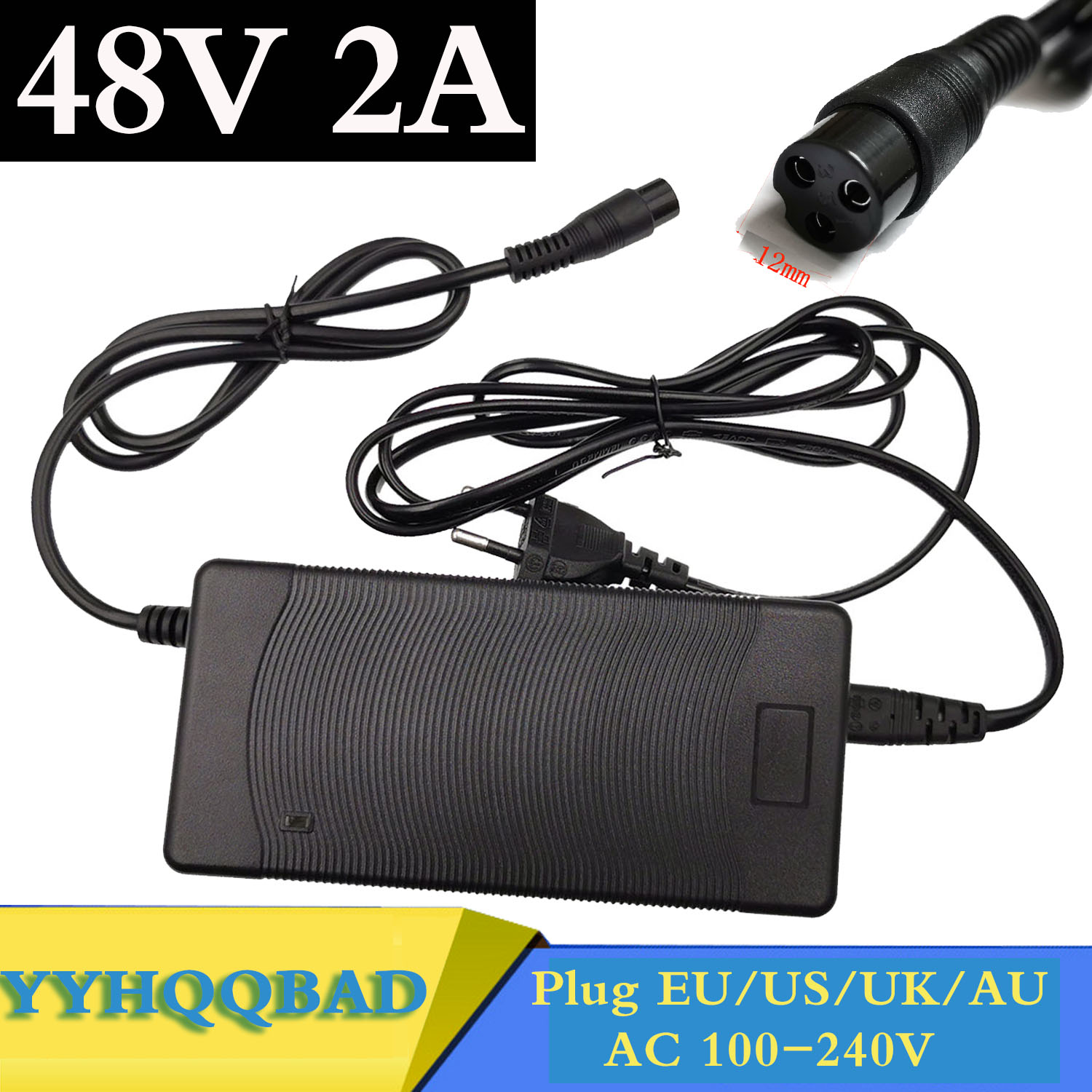 Electric Scooter Charger - Cargador de batería de plomo-ácido de
