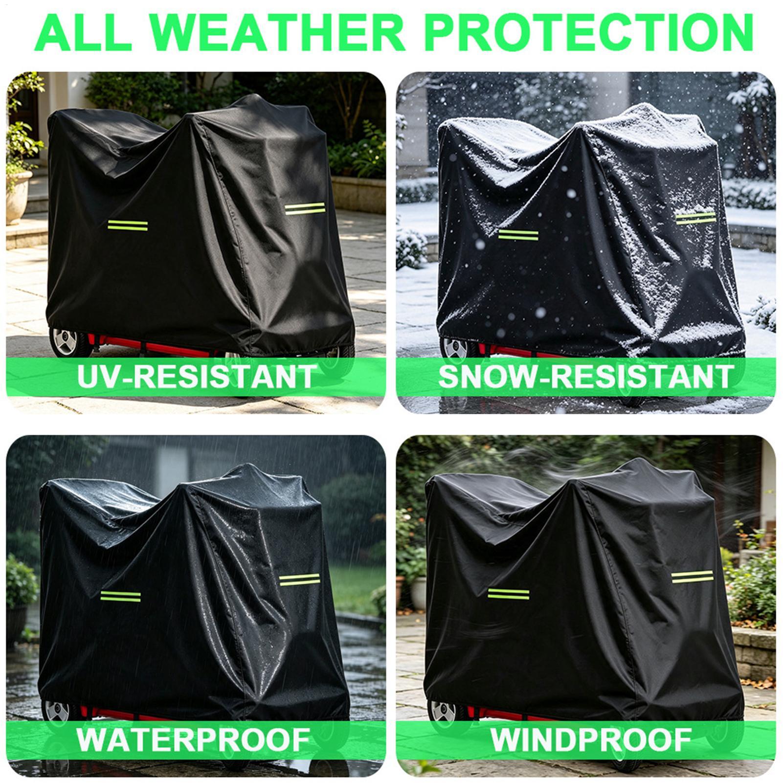 Funda para scooter de movilida - Electric Scooter Rain Cover reseña y precio