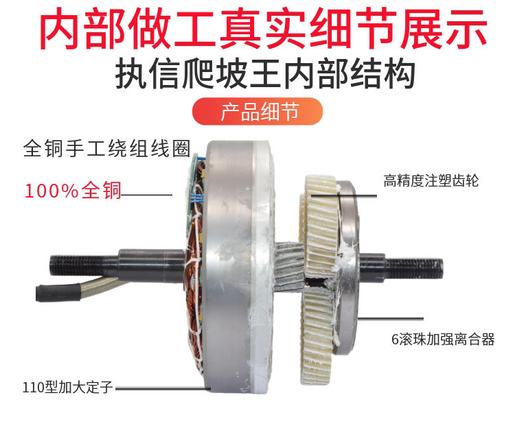 Motor de cubo de tracción tras - Electric Scooter 500W reseña y precio