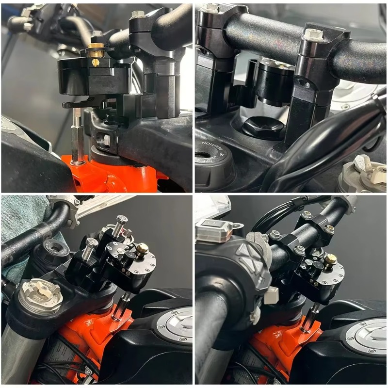 Kit de amortiguador de direcci - Steering Damper Stabilizer Kit Cnc reseña y precio