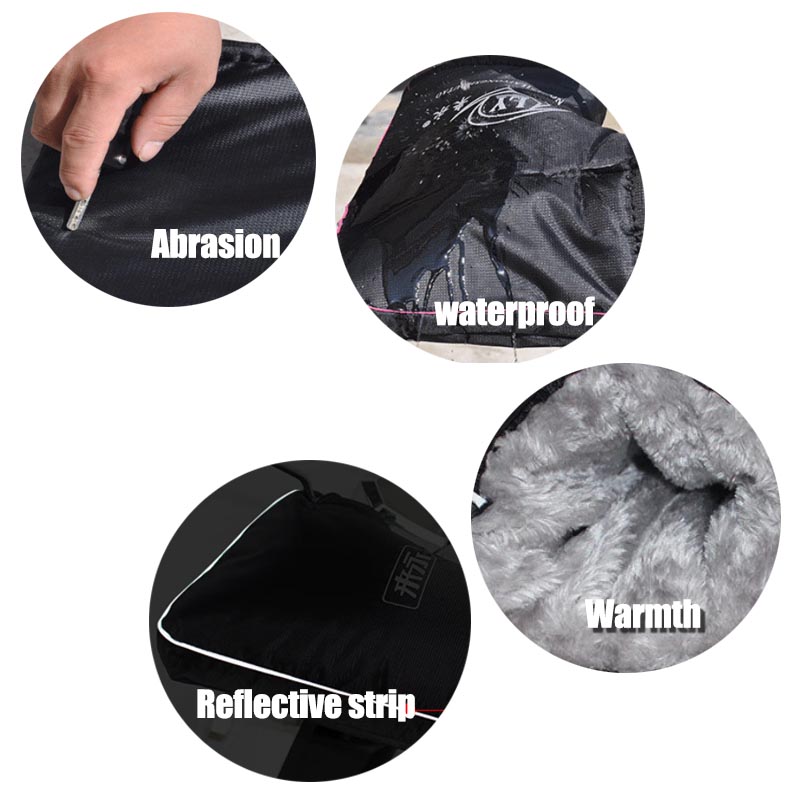 Guantes de invierno para bicic - Electric Scooter Rain Cover reseña y precio