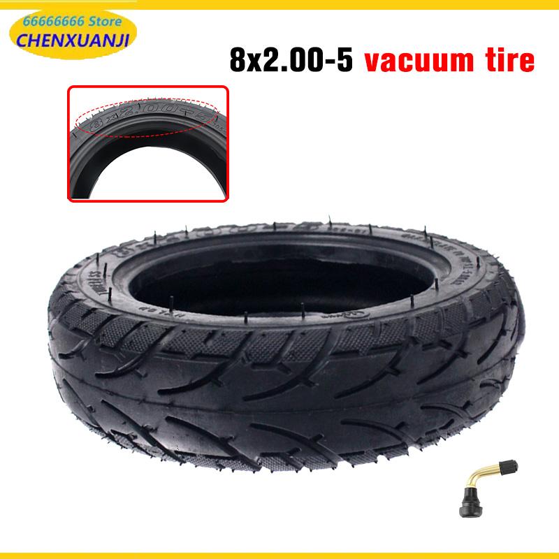 Neumático sin cámara 8x2.00-5, - Scooter Tire reseña y precio