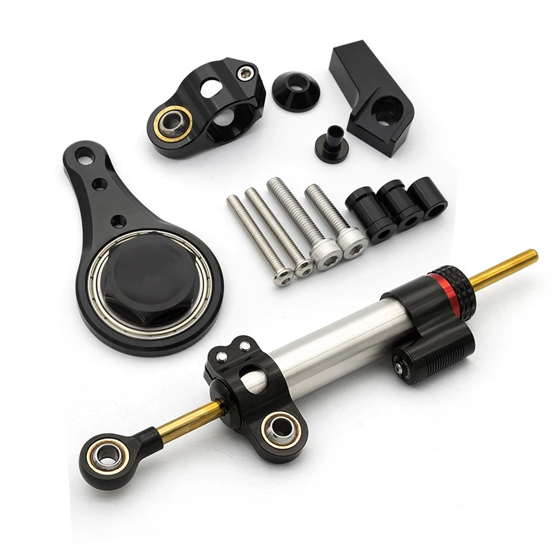 Para Kawasaki Ninja ZX-6R ZX63 - Steering Damper Stabilizer Kit Cnc reseña y precio