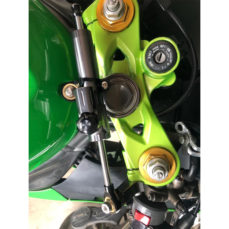 Para Kawasaki Ninja ZX-6R ZX63 - Steering Damper Stabilizer Kit Cnc reseña y precio