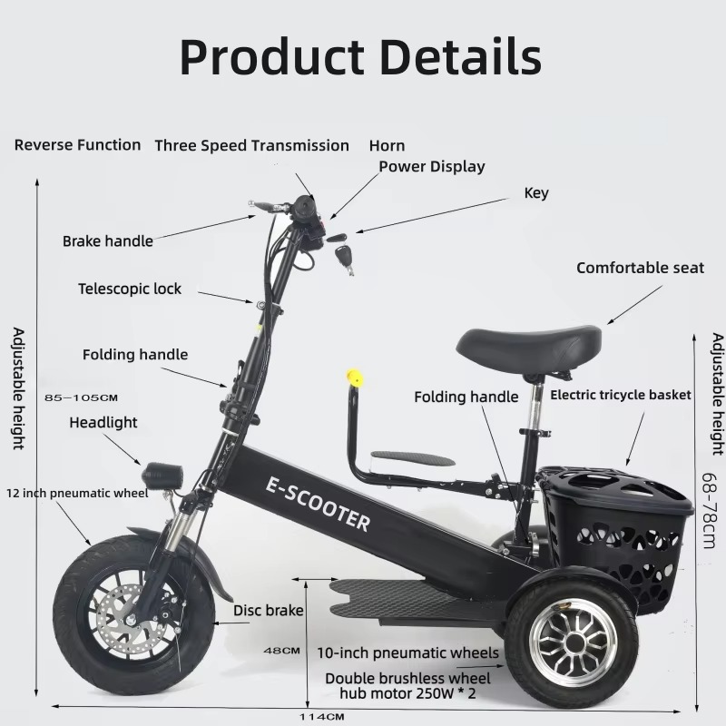 【2026】Scooter Eléctrico Plegab - Electric Scooter 500W reseña y precio