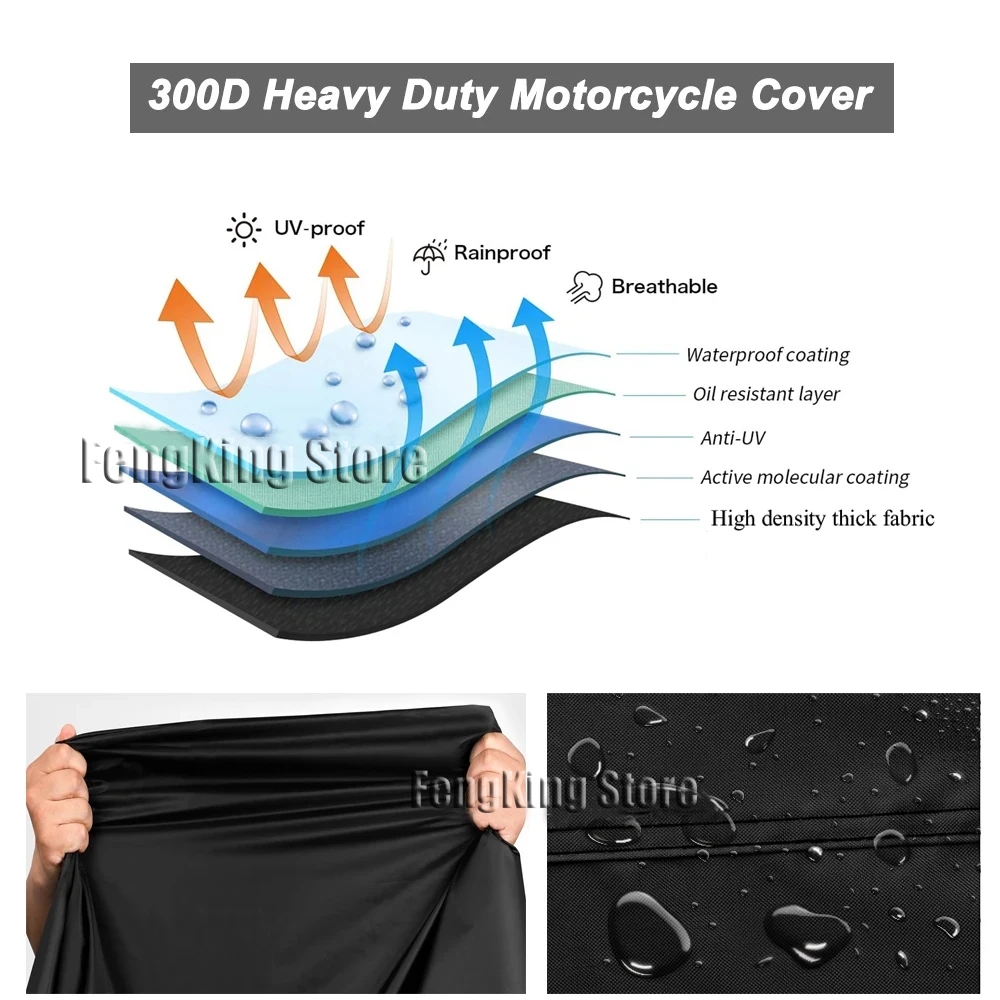 Cubierta impermeable para moto - Electric Scooter Rain Cover reseña y precio