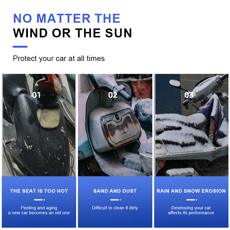 Cubiertas universales para mot - Electric Scooter Rain Cover reseña y precio
