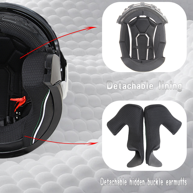 715 casco de cara abierta para - Scooter Helmet Set reseña y precio